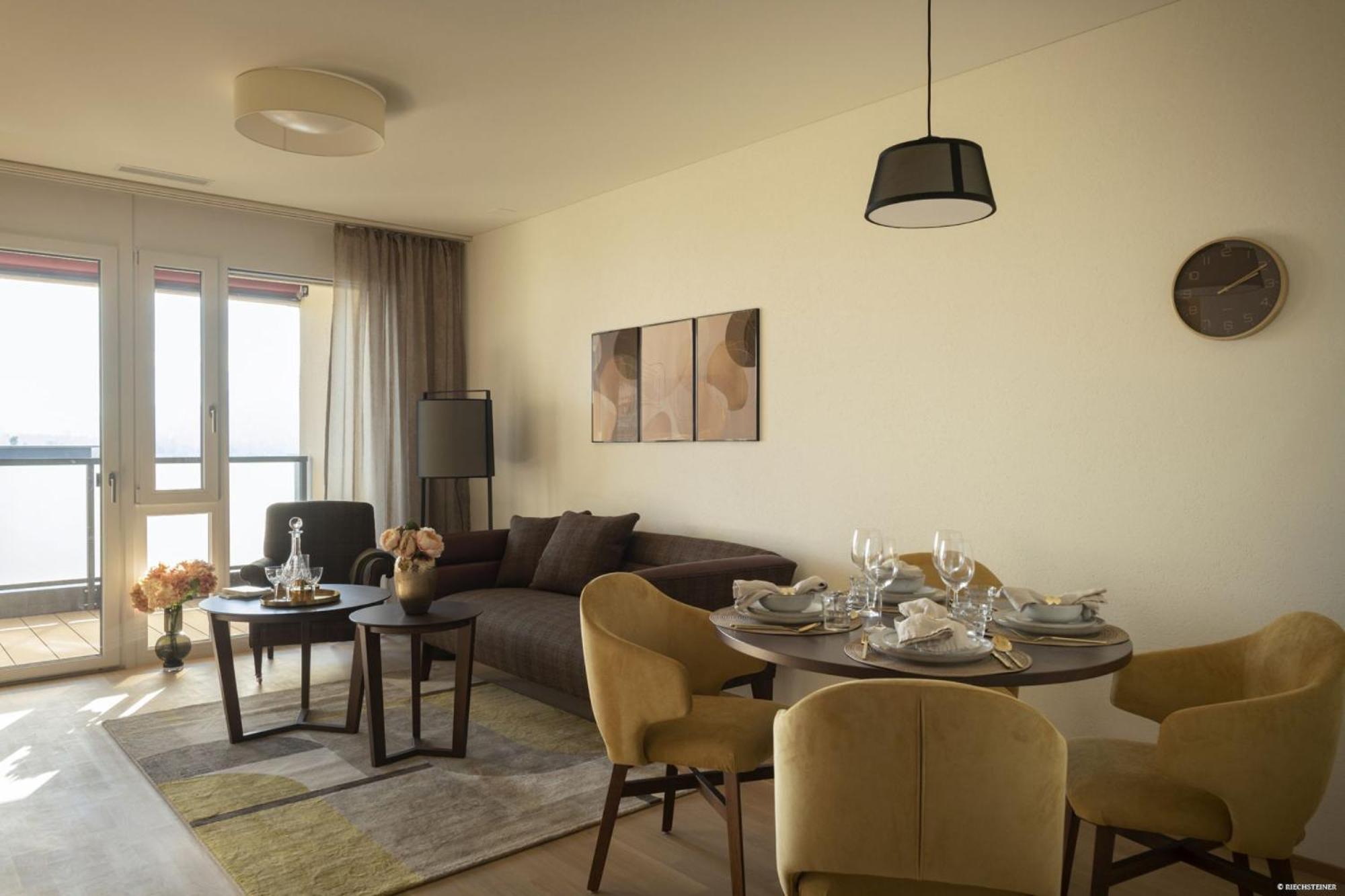 Senevita Dorfmatt Ferienwohnungen Und Apartments Münsingen المظهر الخارجي الصورة